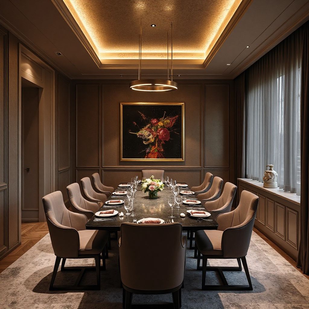 VIP private dining kamer elegant interieur
