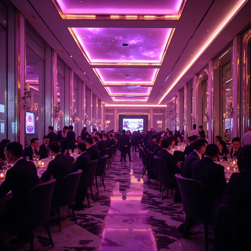 Restaurant opening ceremonie